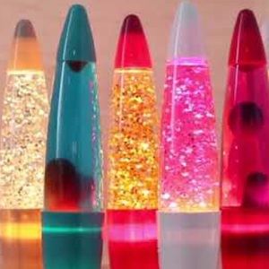 Glitter lamp